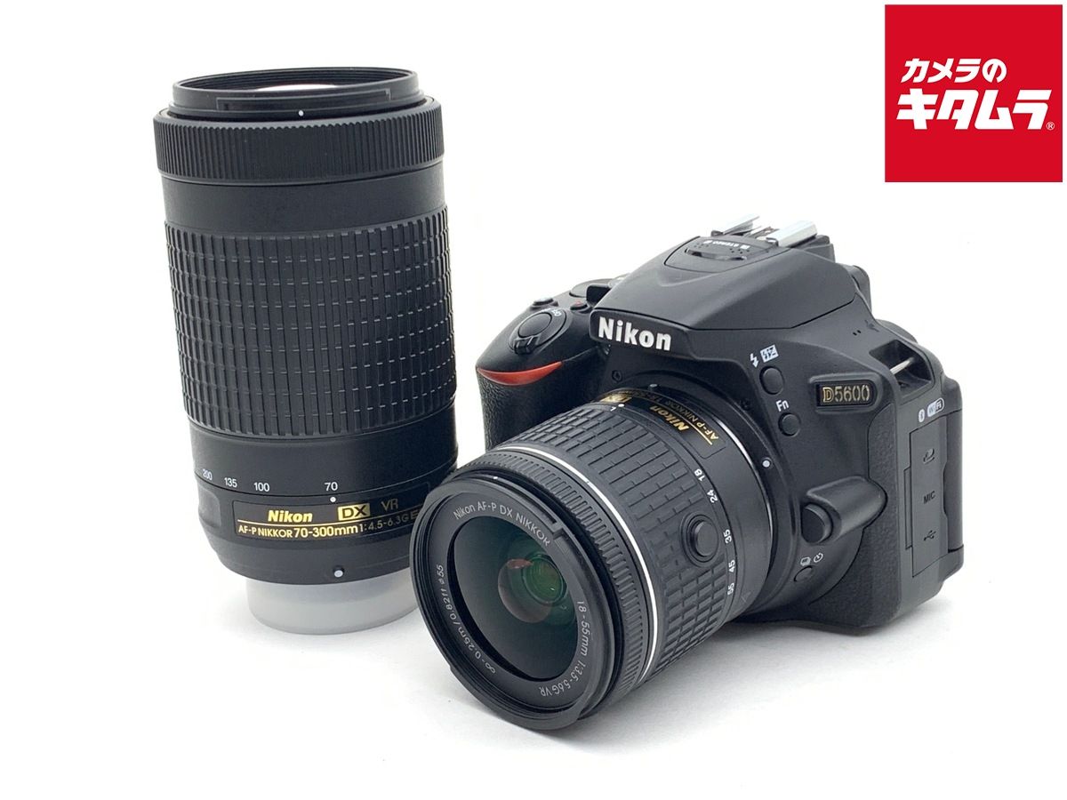 【中古】 【良品】 ニコン D5600 ダブルズームキット