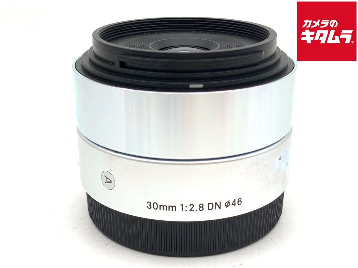 【中古】 【良品】 シグマ 30mm F2.8 DN ソニーEマウント用 シルバー