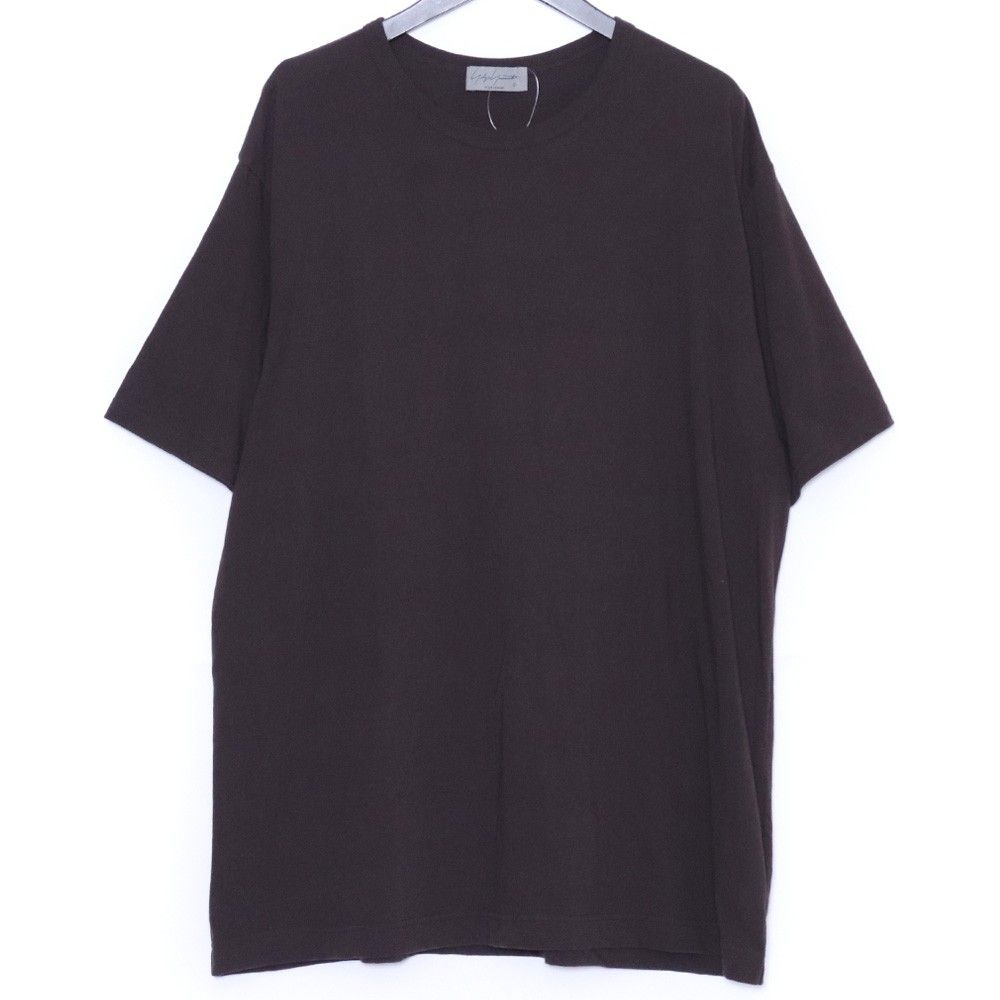 YOHJI YAMAMOTO カルティマ天竺丸首半袖Tシャツ サイズ3 チャコール HZ-T02-070