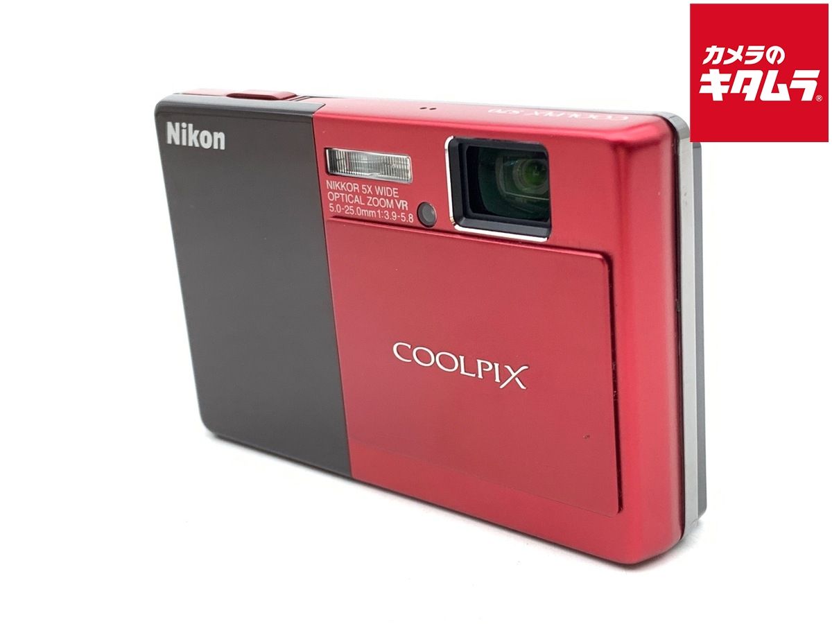 【中古】 【良品】 ニコン COOLPIX S70 クリスタルレッド