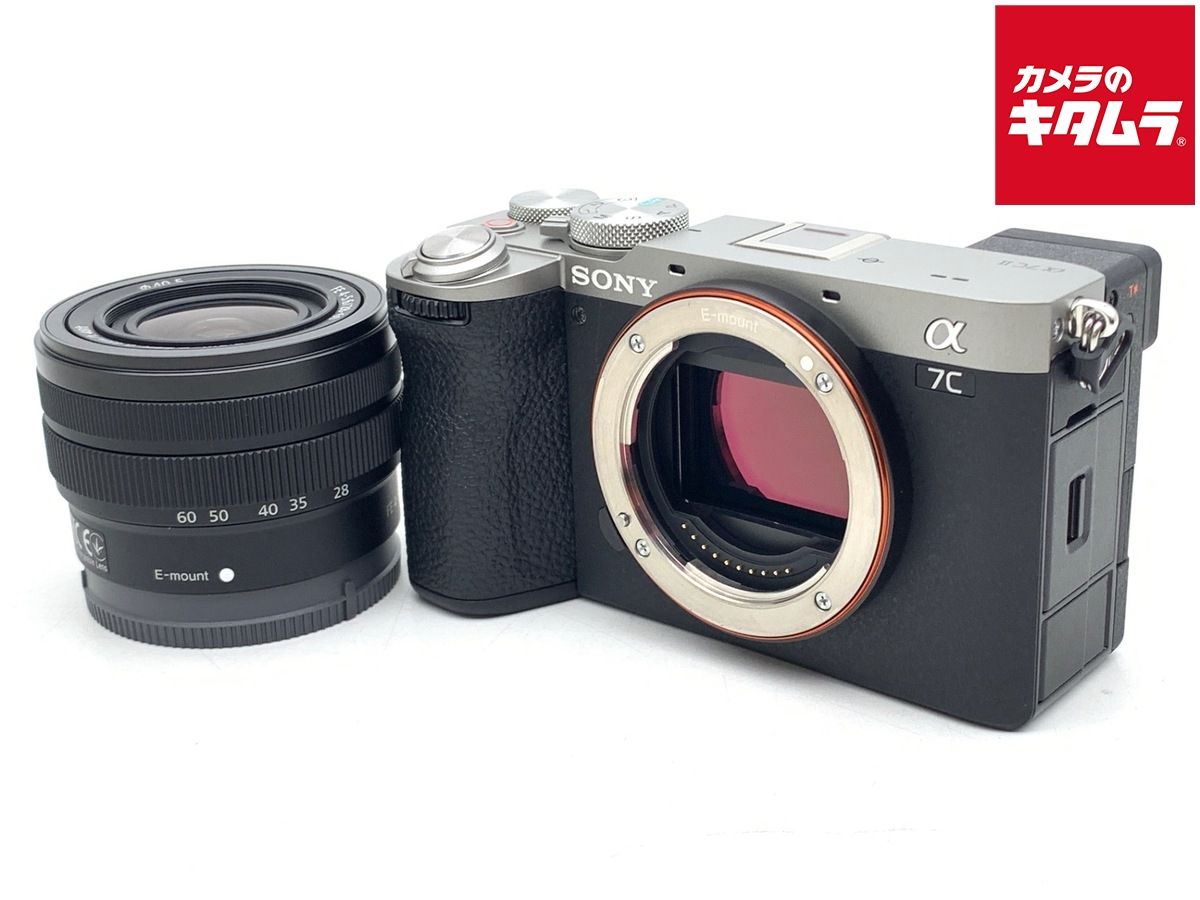 【中古】 【良品】 ソニー α7C II ズームレンズキット シルバー [ILCE-7CM2L S]
