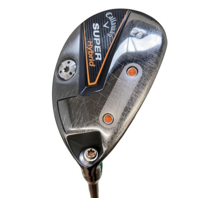【中古】 キャロウェイ SUPER Hybrid 23° USA ユーティリティ UT リシャフト (フレックスその他) メンズ 男性用 右利き 右用 Cランク ゴルフクラブ