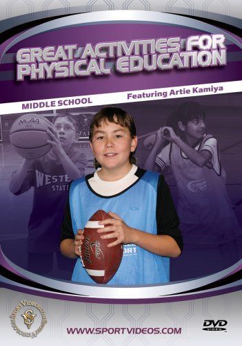 Great Activities Physical Education: Middle School [DVD]
