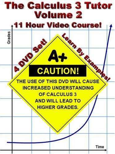 Calculus 3 V.2 11 Hour Course [DVD]