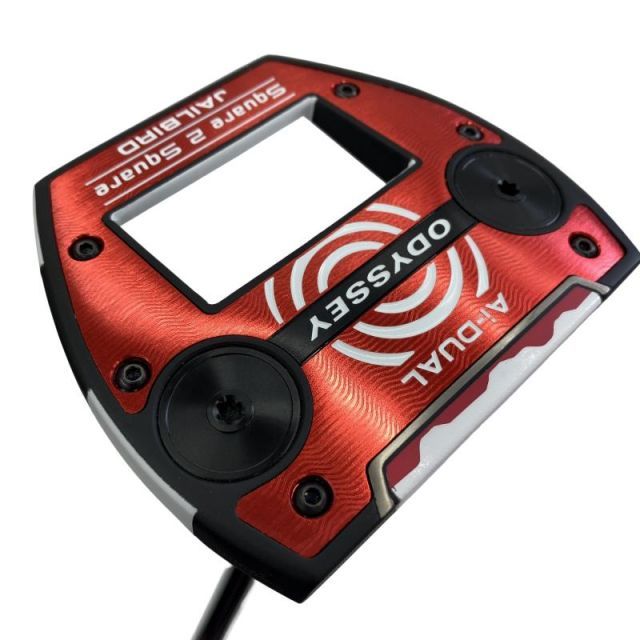 【中古】 オデッセイ Ai-DUAL SQUARE 2 SQUARE JAILBIRD 34インチ パター PT STROKE LAB 120 スチール (フレックスその他) メンズ 男性用 右利き 右用 Bランク ゴルフクラブ