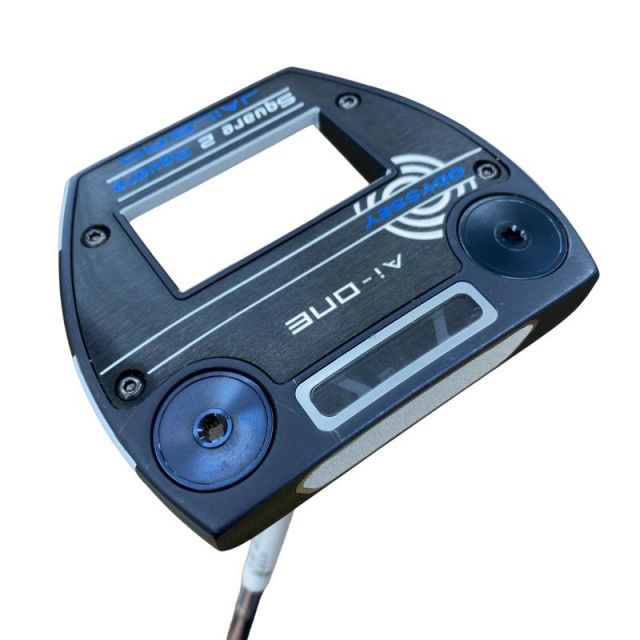 【中古】 オデッセイ Ai-ONE SQUARE 2 SQUARE JAILBIRD 34インチ パター PT STROKE LAB 90 スチール (フレックスその他) メンズ 男性用 右利き 右用 Cランク ゴルフクラブ