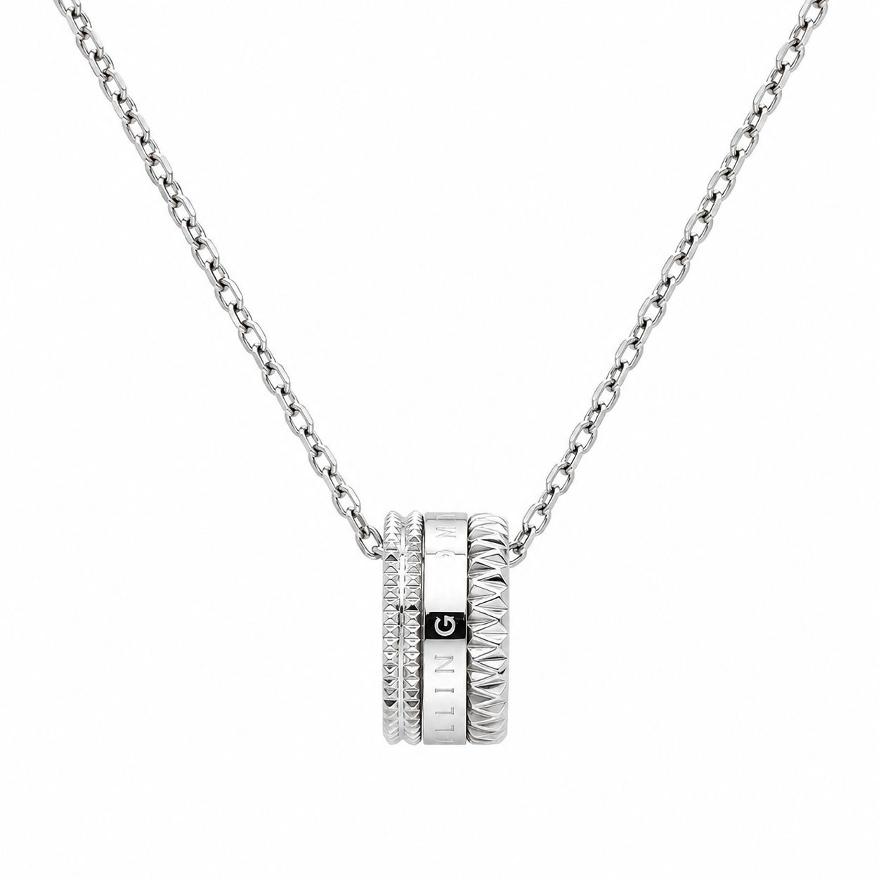 【ギフト対応可】ダニエルウェリントン DANIEL WELLINGTON ネックレス Elevation Necklace Silver レディース シルバー 金属アレルギー対応 上品 アクセサリー 人気 ブランド おしゃれ 誕生日 記念 プレゼント 送料無料
