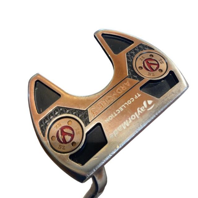 【中古】 テーラーメイド TP COLLECTION BLACK COPPER ARDMORE 3(ショートカーブ) 34インチ パター PT スチール (フレックスその他) メンズ 男性用 右利き 右用 Dランク ゴルフクラブ