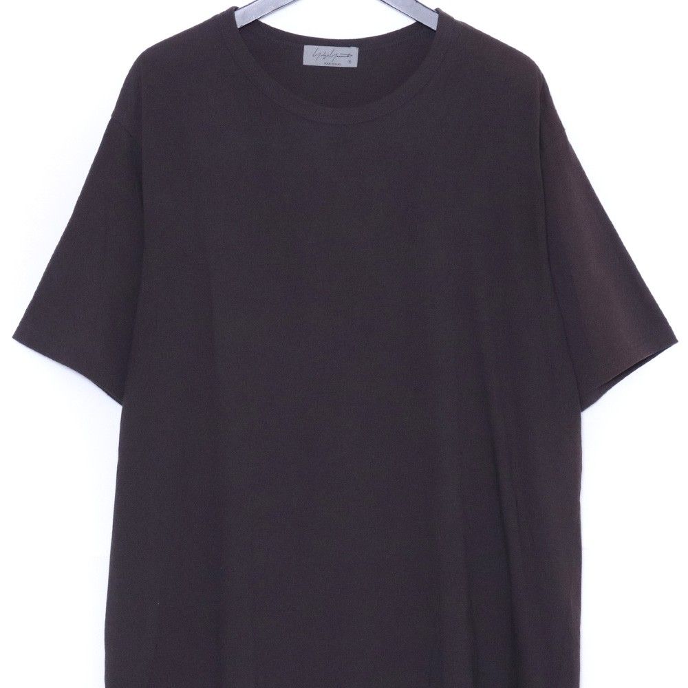 YOHJI YAMAMOTO カルティマ天竺 丸首半袖 YOHJI YAMAMOTO カルティマ天竺 新丸首 半袖Tシャツ サイズ3