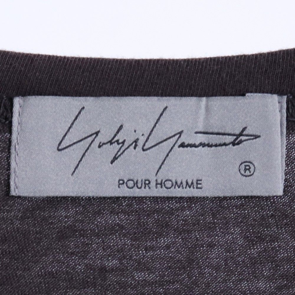 YOHJI YAMAMOTO カルティマ天竺 新丸首 半袖Tシャツ サイズ3