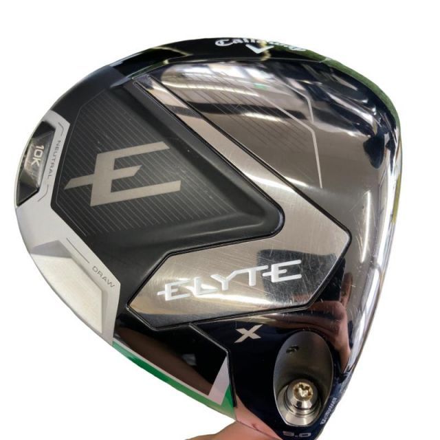 【中古】 キャロウェイ ELYTE X 9° ドライバー DR 純正特注シャフト (フレックスS) メンズ 男性用 右利き 右用 Cランク ゴルフクラブ