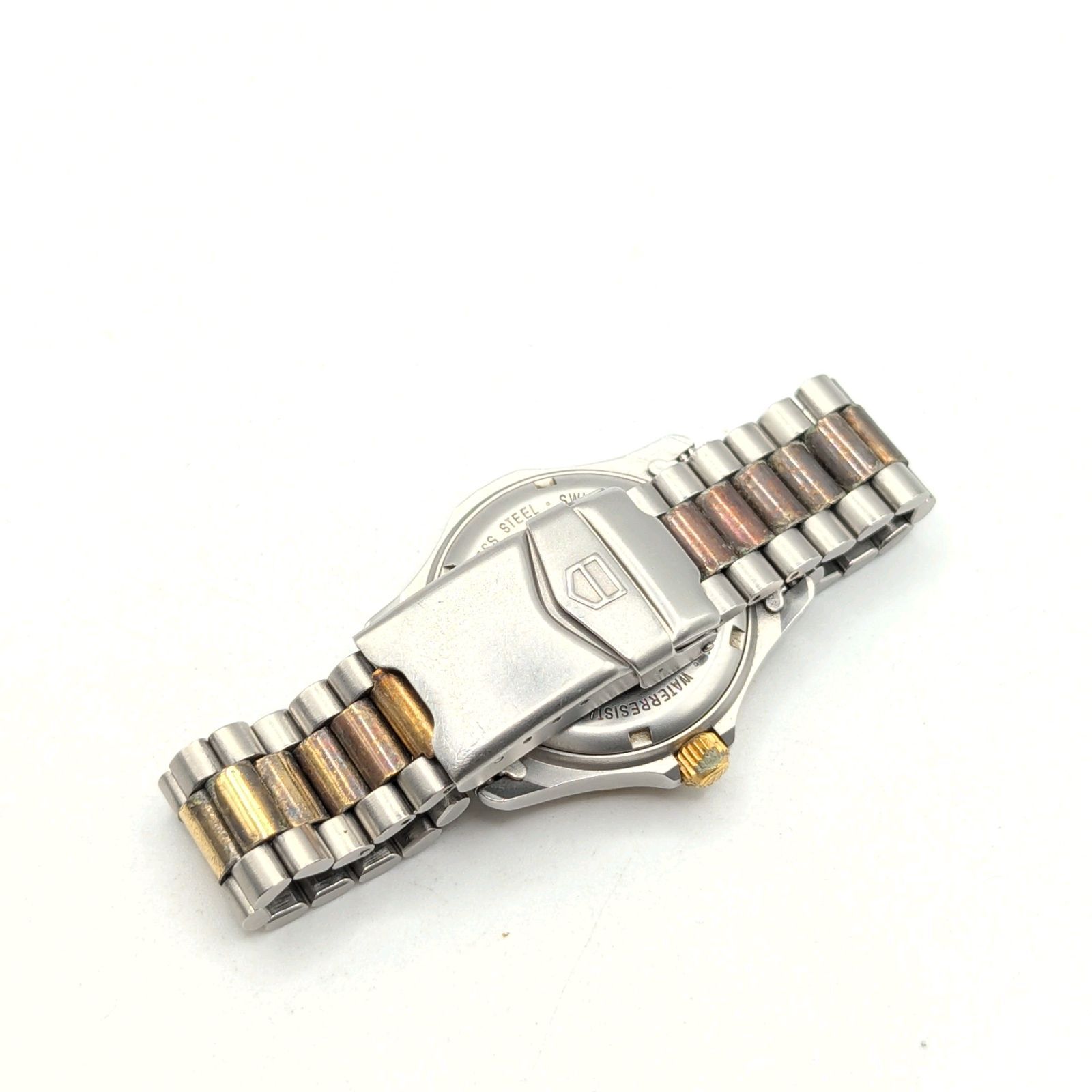 TAG HEUER Professional 2000 Watch quartz Ladies Silver Gold dial