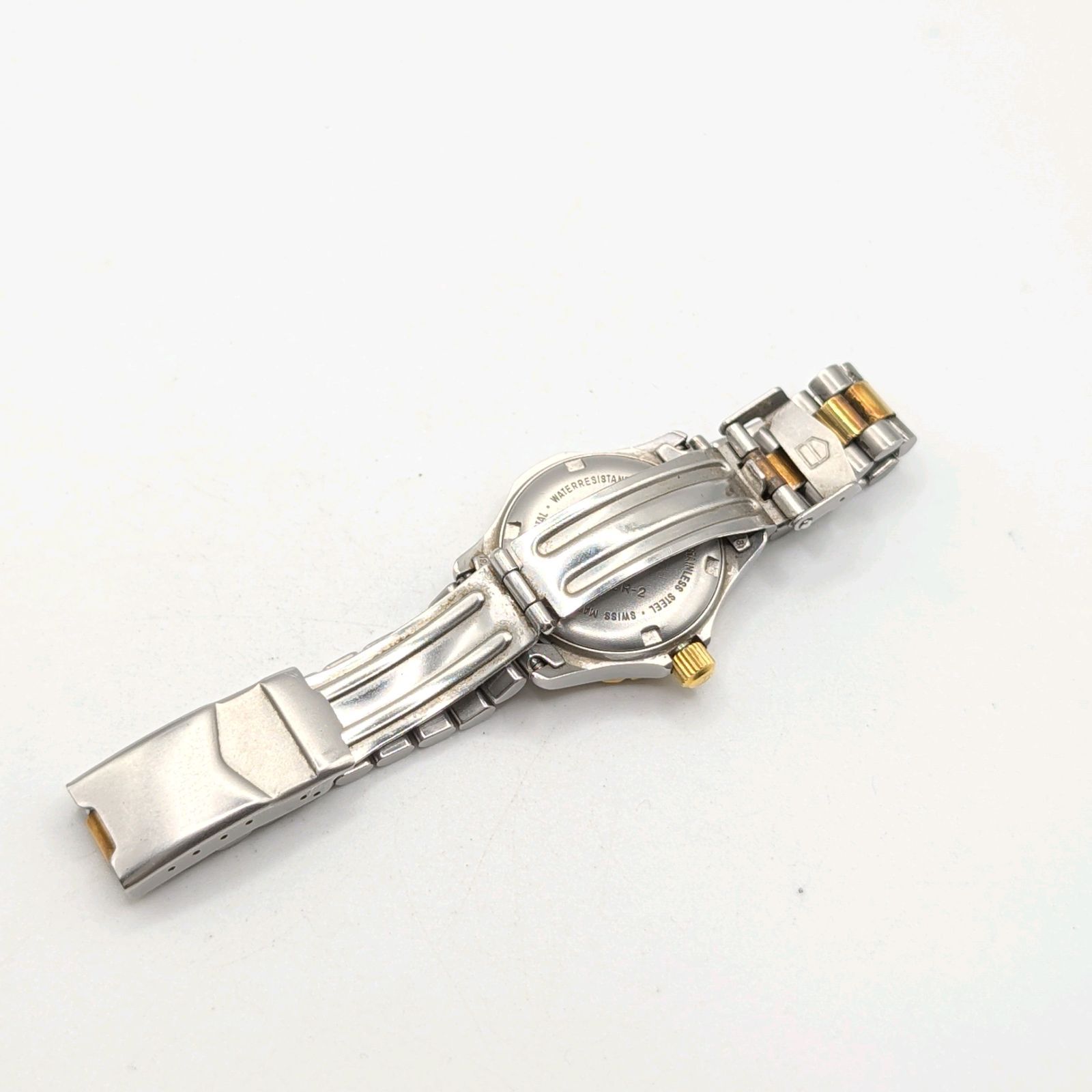 TAG HEUER Professional Watch quartz Ladies Silver Gold dial Y2K