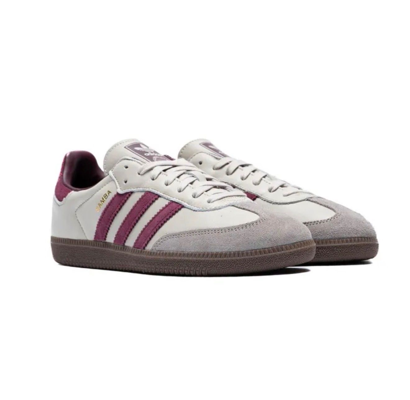 ☆ adidas ☆ Samba OG Putty Grey Maroon 23.5cm