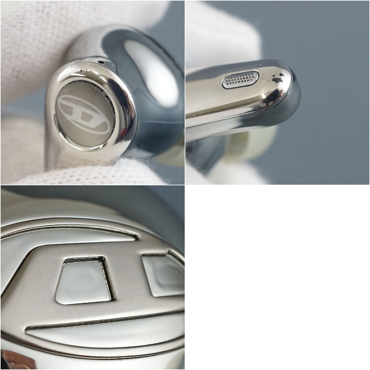DIESEL True Wireless Earbuds Glossy 完全ワイヤレスイヤホン USED美