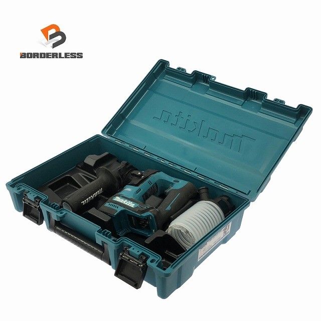☆美品☆makita マキタ 10.8V 充電式ハンマドリル HR166D 本体+ケース付き 電動工具 穴あけ 破砕 ハンマードリル129331
