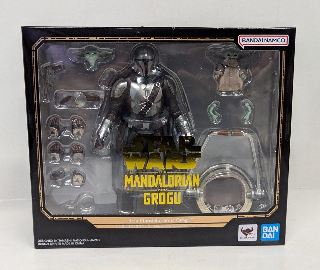 バンダイ S.H.Figuarts マンダロリアン&グローグー(STAR WARS: The Mandalorian and Grogu)