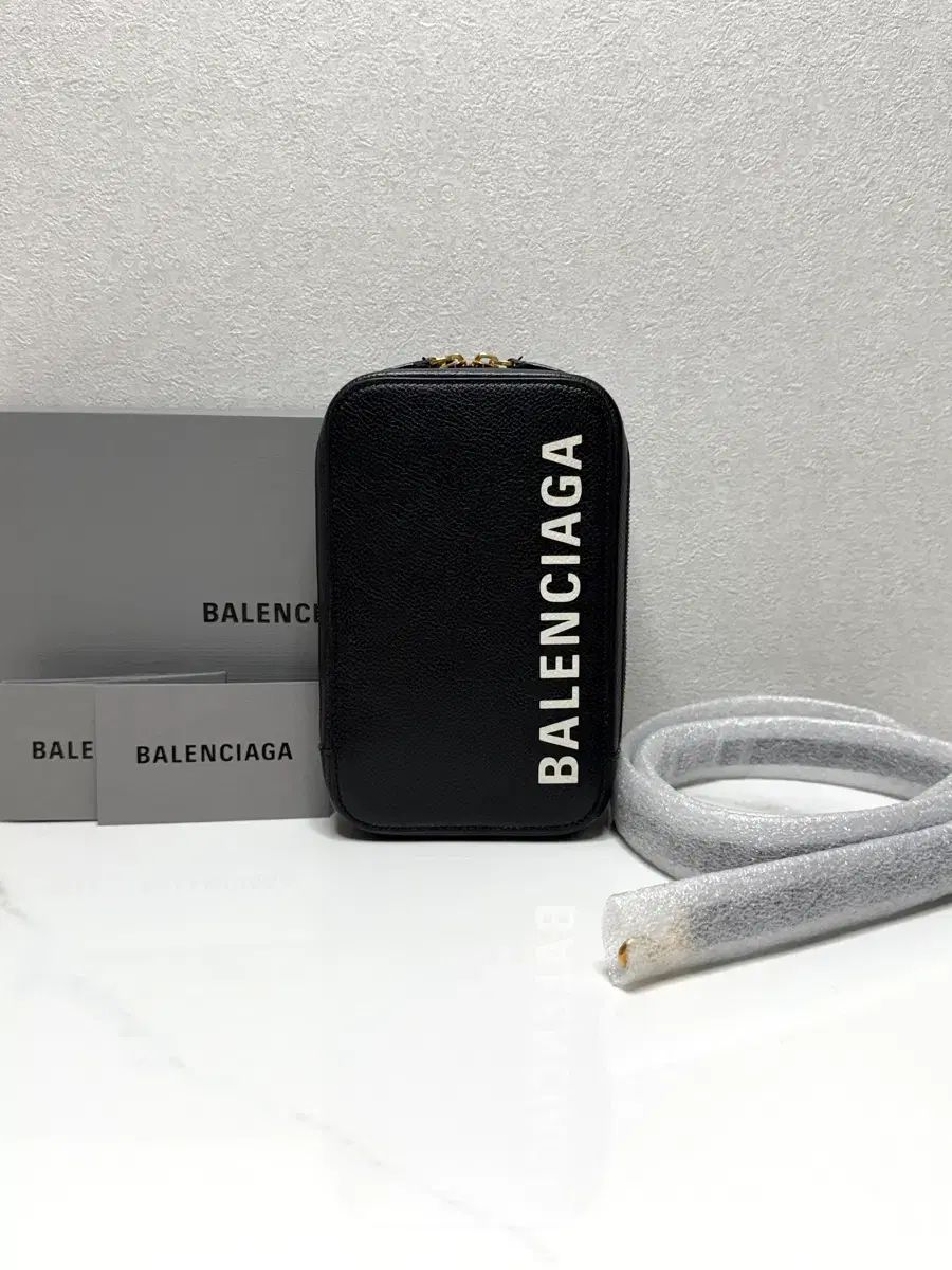 (正規品/A)バレンシアガ カシミア ミニ スマホホルダーバッグ