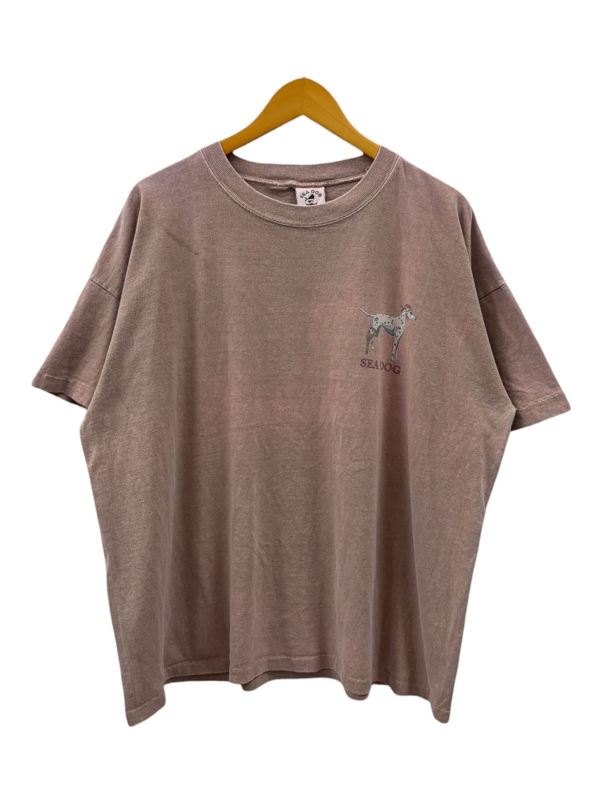 SEA DOG アニマルプリントTシャツ 両面 犬 ダルメシアン USA製 90S 