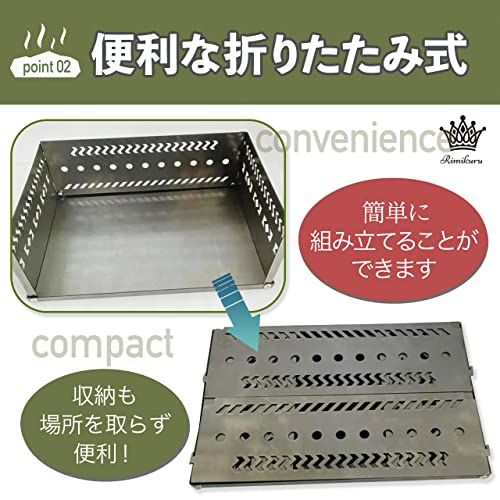 Rimikuru 薪ストーブ サウナストーン カゴ バスケット サウナストーブ ケース 折り畳み 入れ物★m ba9375de