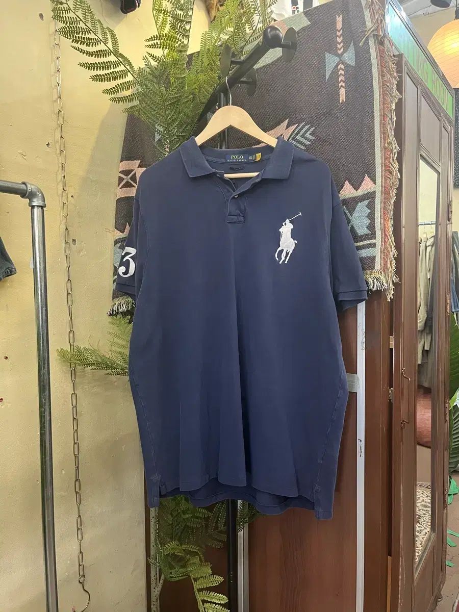 POLO RALPH LAUREN ビックポニー 半袖 カラーTシャツ #csz0008