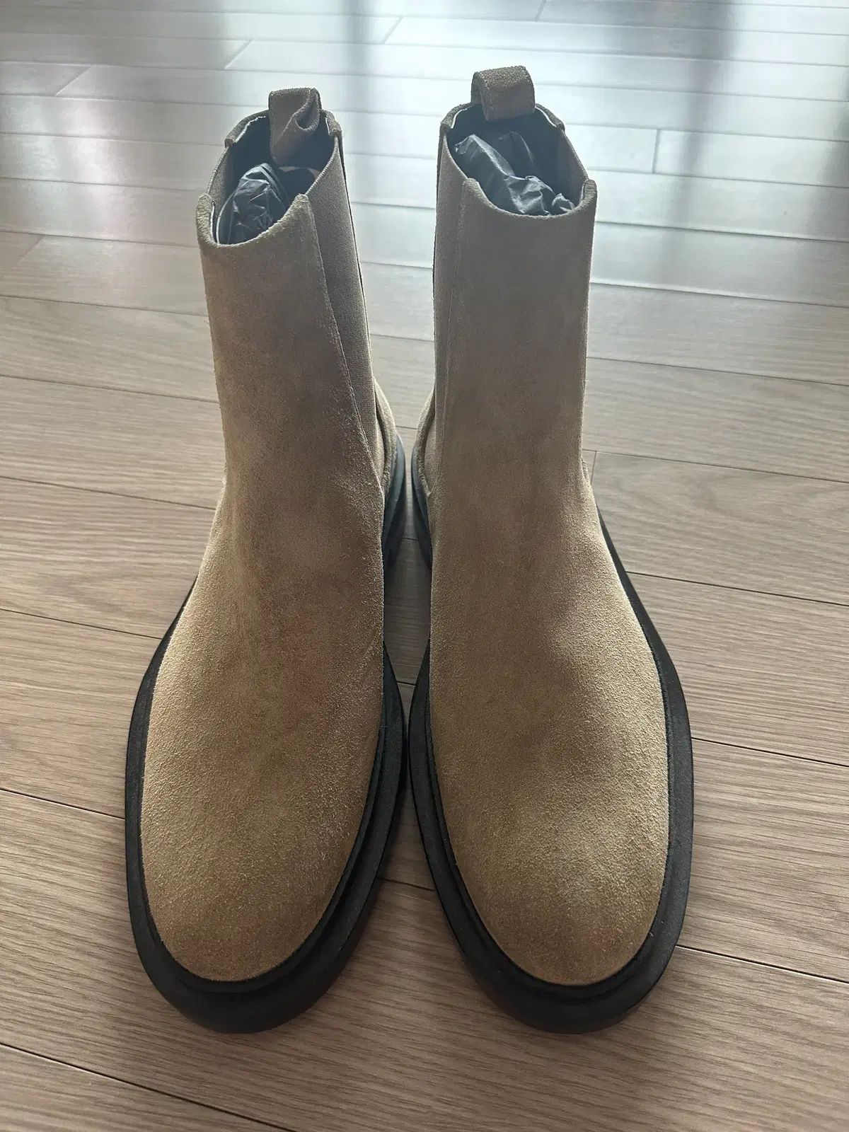 43 Jil Sander ジルサンダー スウェード チェルシー ブーツ