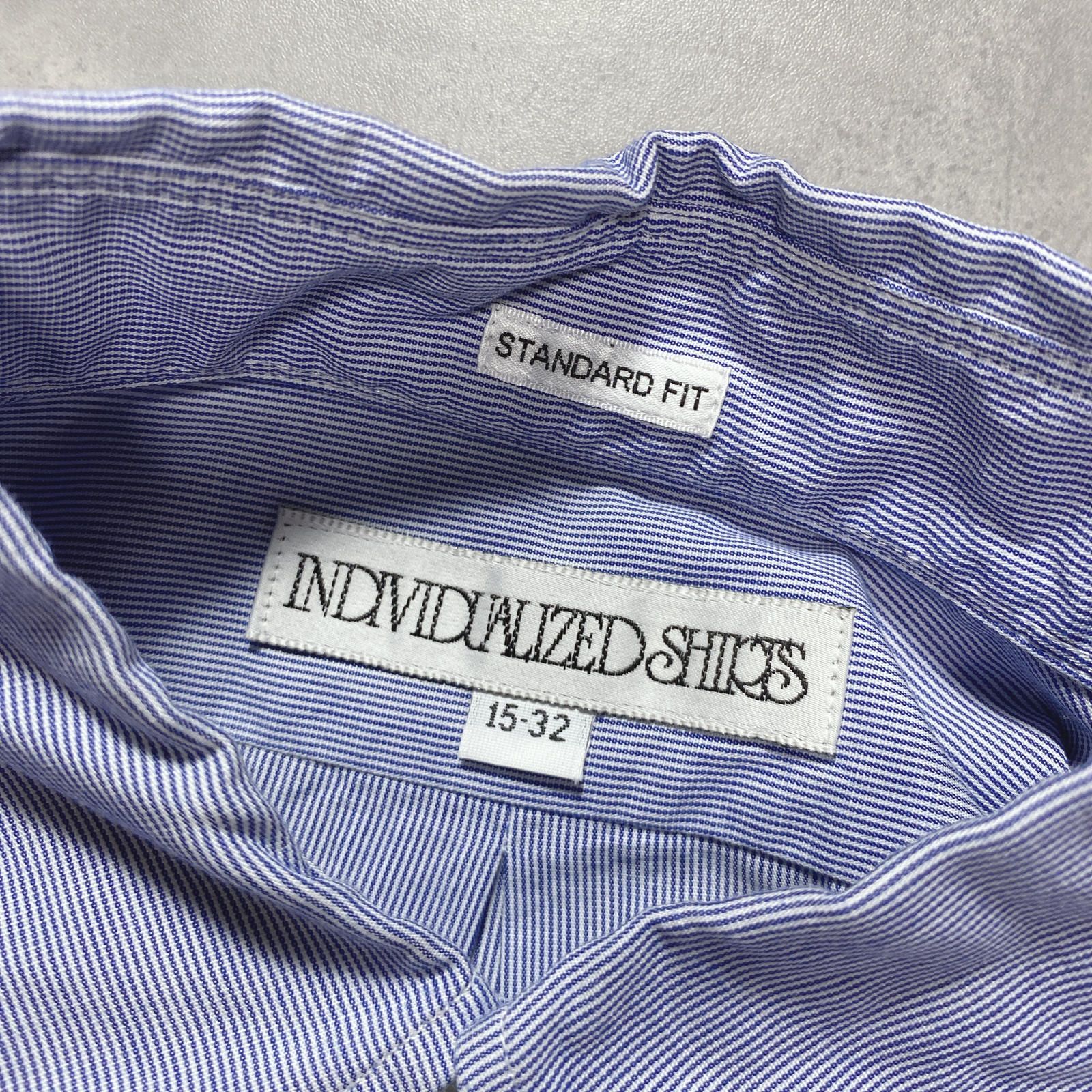 GQ5780◇INDIVIDUALIZED SHIRTS : USA製 STANDARD FIT