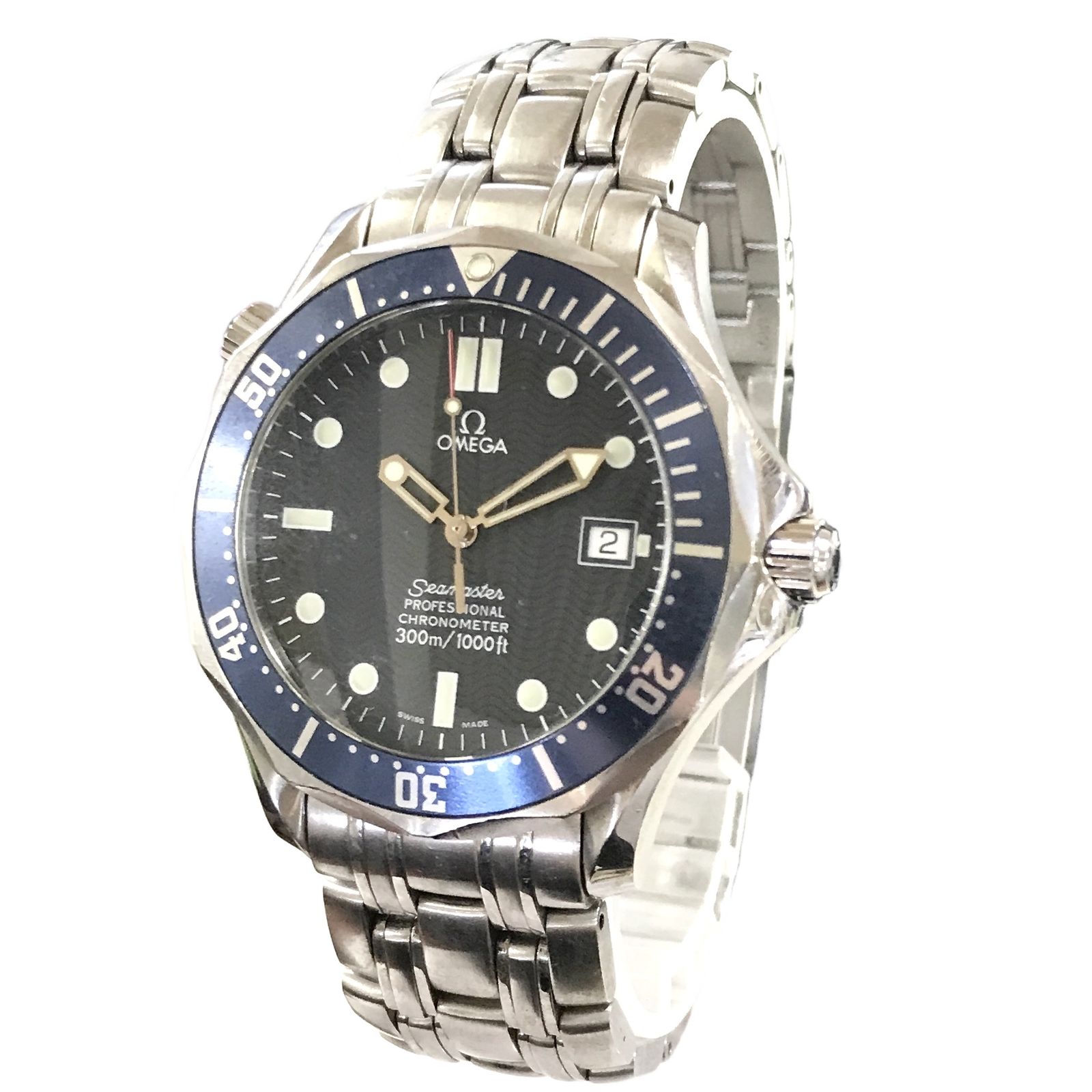 オメガ OMEGA シーマスター プロフェッショナル 300 2531.80 Seamaster Professional 腕時計 自動巻き メンズ 稼働 中古 T11281117
