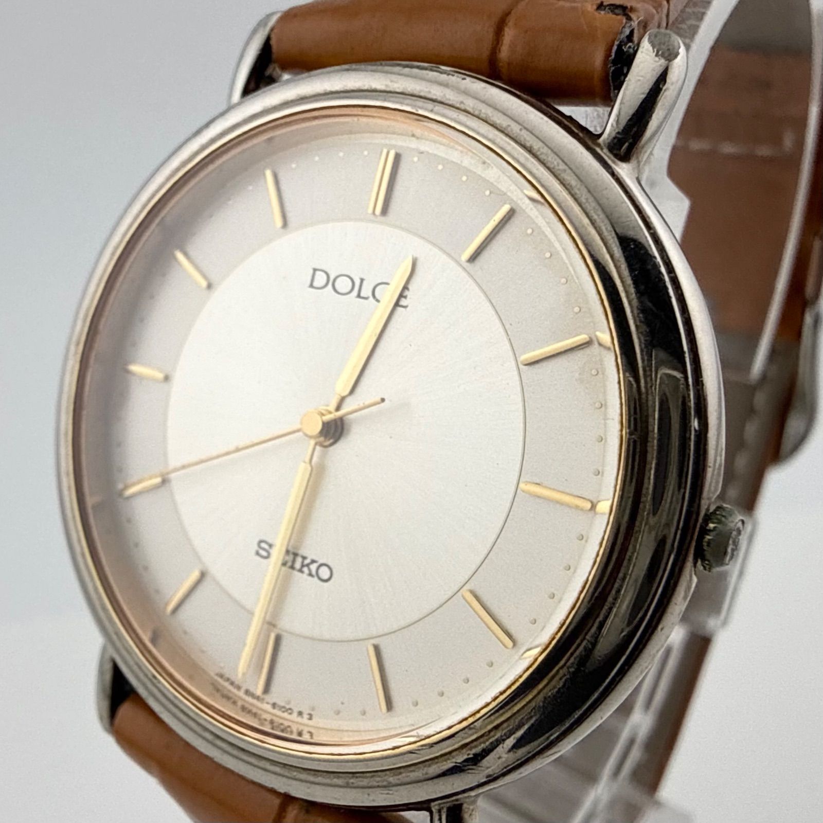 SEIKO 8N41-6070 セイコー DOLCE ドルチェ メンズ 腕時計 クォーツ