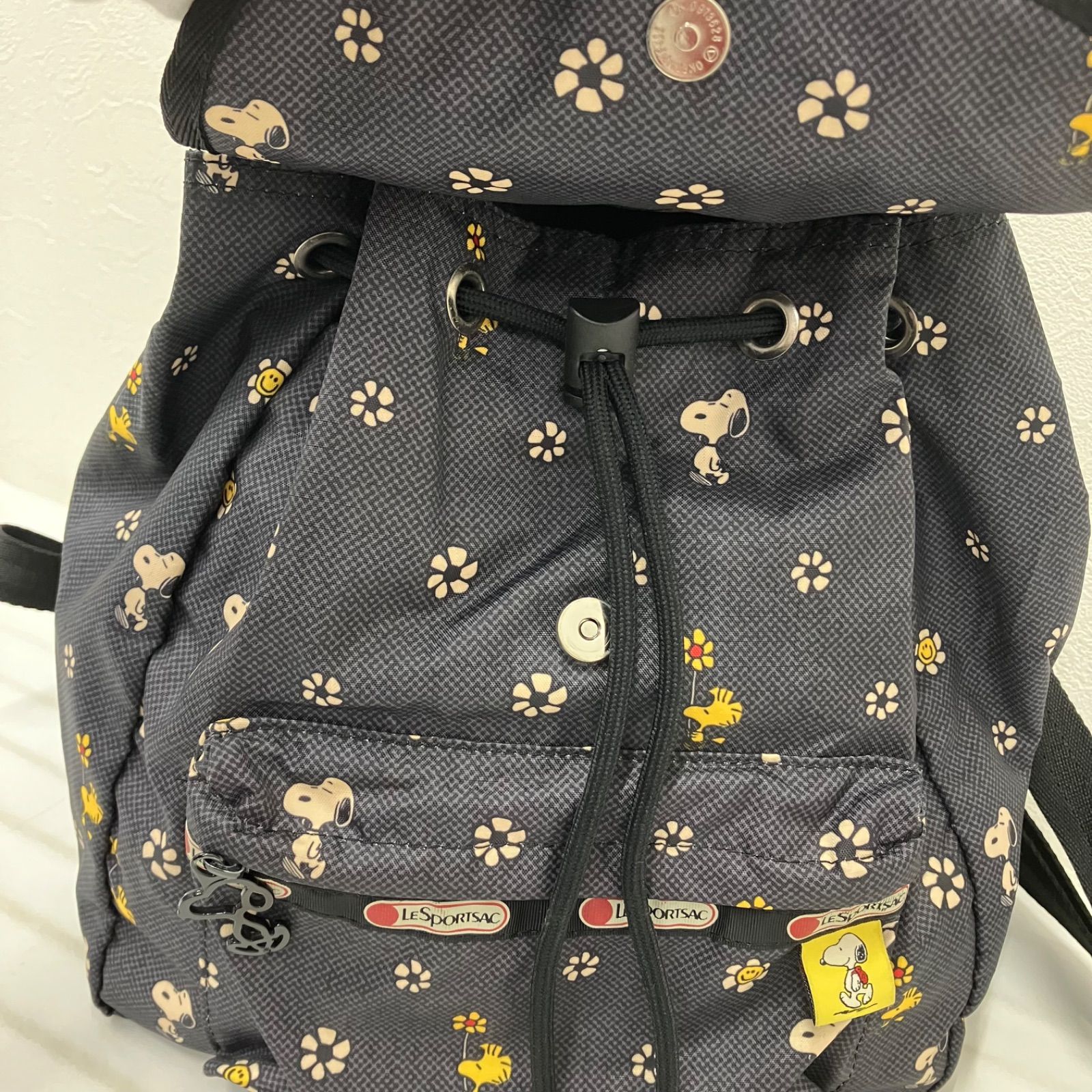 4553 LeSportsac レスポートサック SNOOPY スヌーピー コラボ リュック 