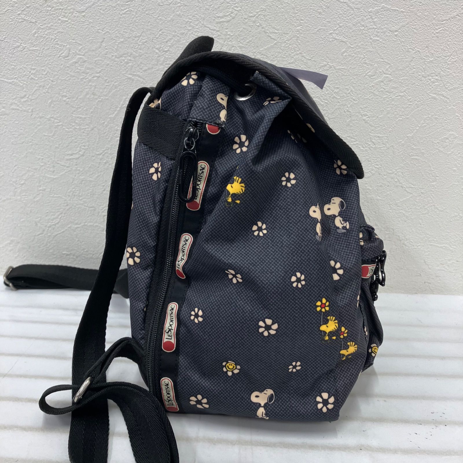 4553 LeSportsac レスポートサック SNOOPY スヌーピー コラボ リュック 