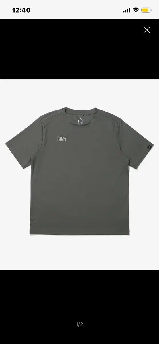 M SIEラデザイン 軽량 半袖 Tシャツ