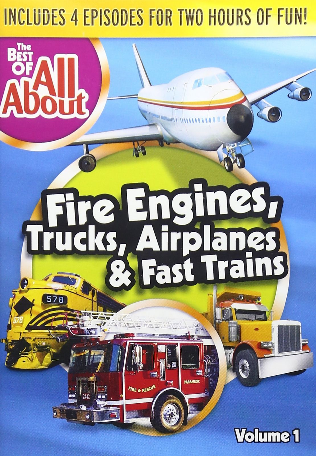 Best of All About Fire Engines Trucks Airplanes [DVD] 8,799円