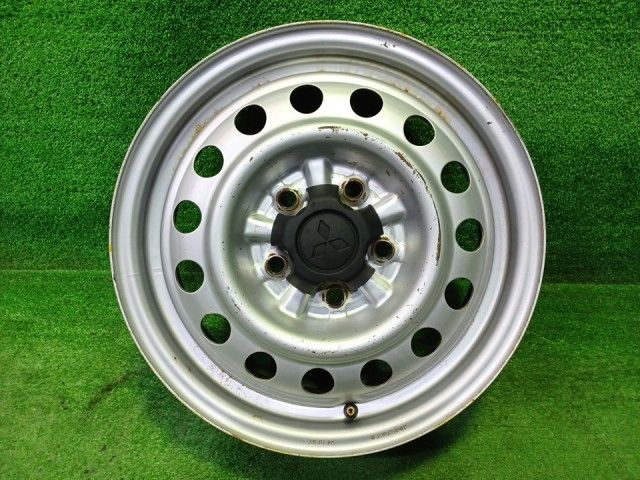 三菱 MITSUBISHI 純正 パジェロミニ H56A ホイール スチール シルバー