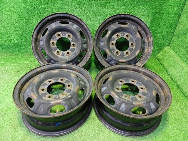 日産 NISSAN 純正 NV350キャラバン VW6E26 ホイール スチール クロ 15