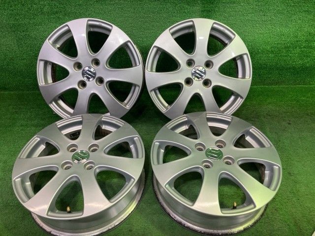 スズキ SUZUKI 純正 ワゴンR MH35S ホイール アルミ シルバー 15インチ 4.5J 4穴 4本 100 +45