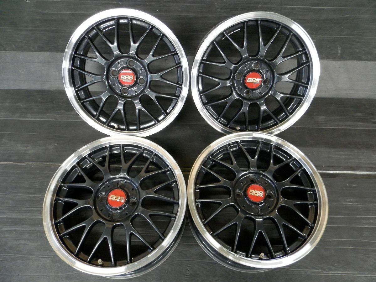 BBS RG525 社外 16インチアルミホイール 4本SET 6.5J +40 4H 100 54φ RG