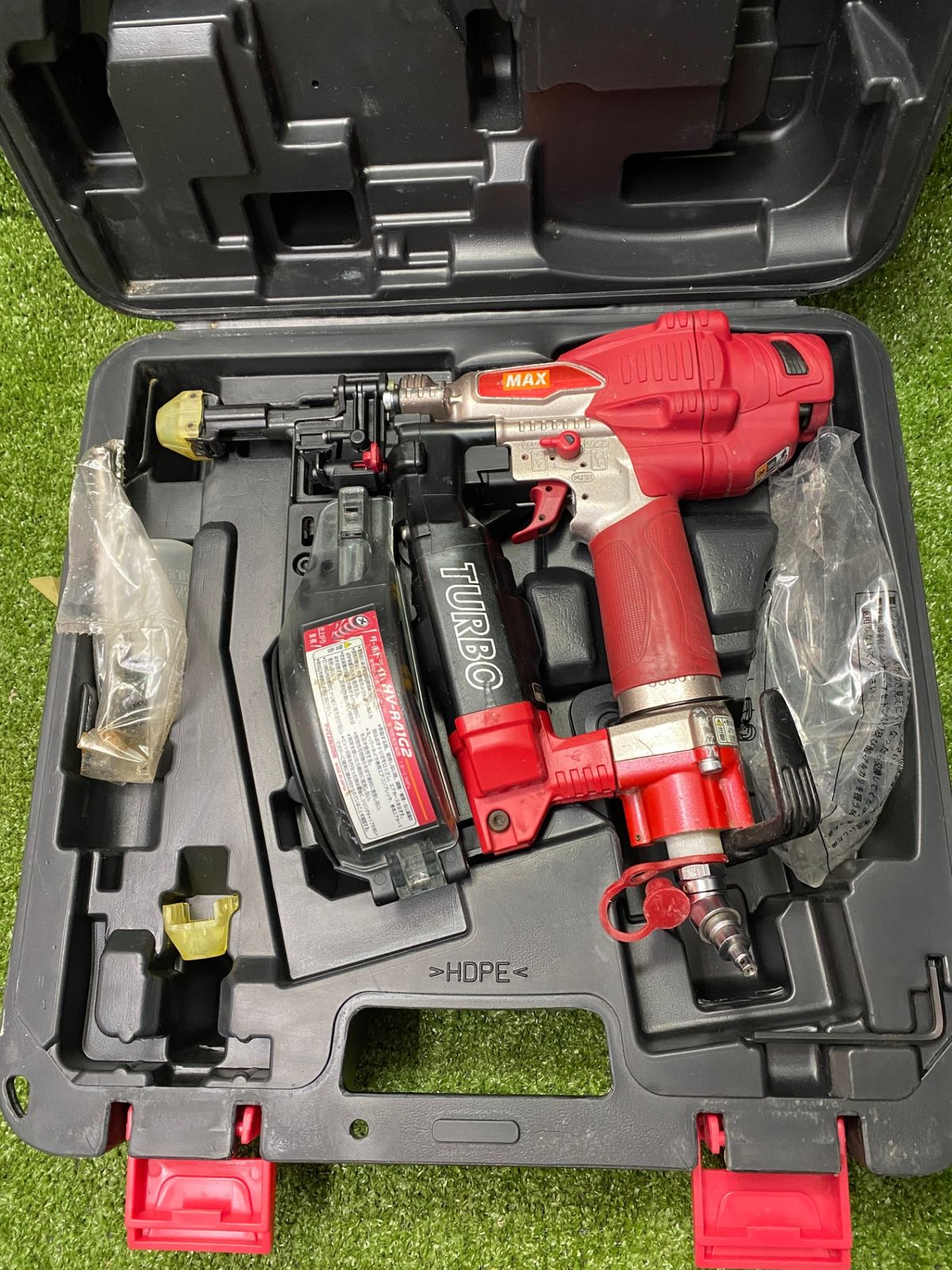【中古品】【0902】★MAX(マックス) 41mm高圧ねじ打機 ターボドライバ HV-R41G2　ITQVX9WOZQQO