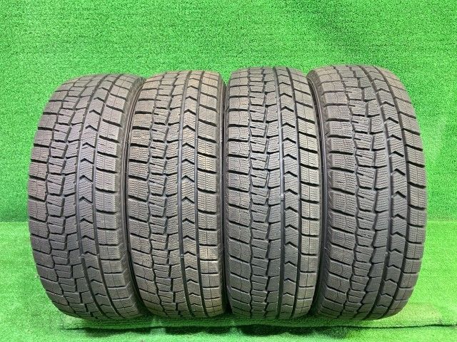DUNLOP スタッドレス ダンロップ ウィンターマックスWM02 185/60R15 4本 2本7ミリ 2本8ミリ