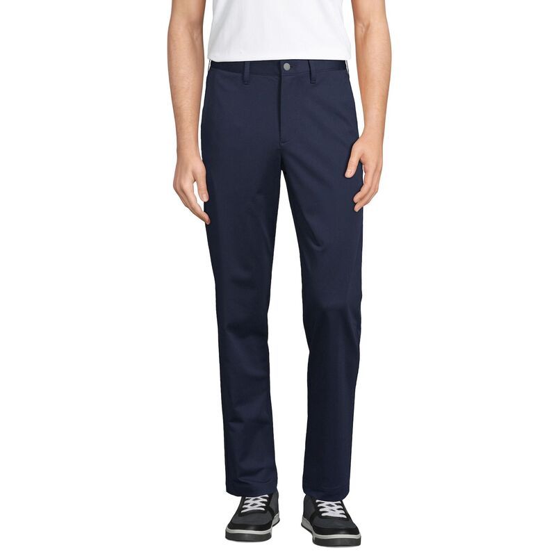 ランズエンド メンズ ボトムス カジュアルパンツ トール Big Tallands End Flex Golf Pants Radiant Navy ネイビー