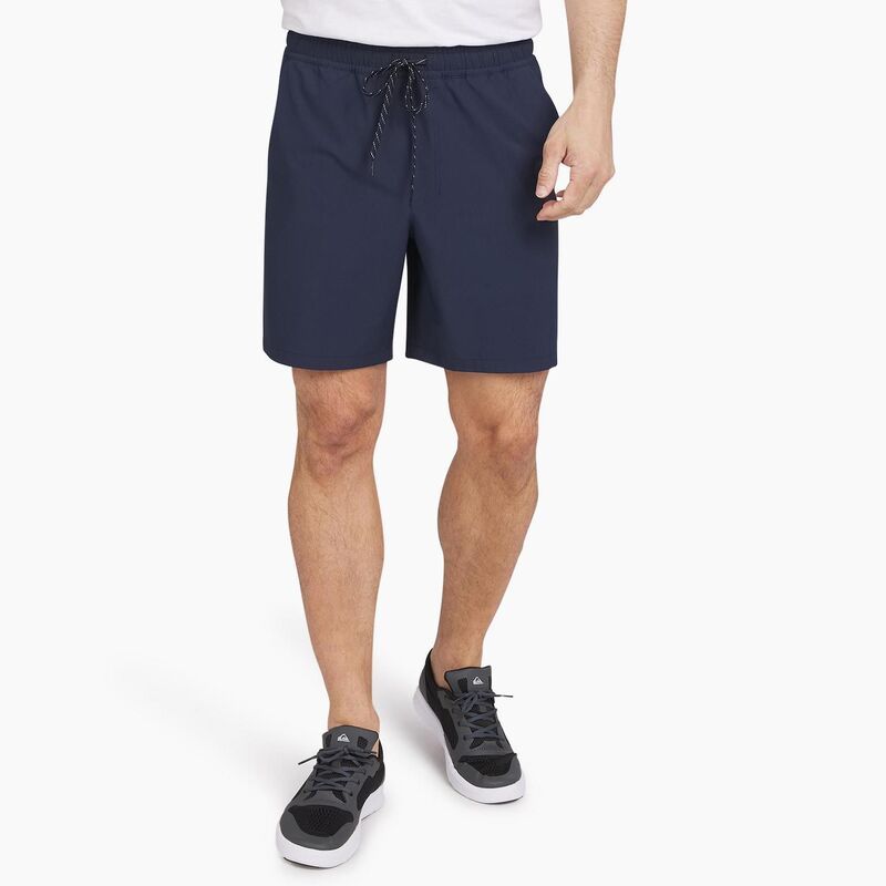 クイックシルバー メンズ ボトムス ハーフパンツ・ショーツ ショートパンツ Mens Quiksilver Seaside Amphibian Shorts Navy Blazer ネイビー