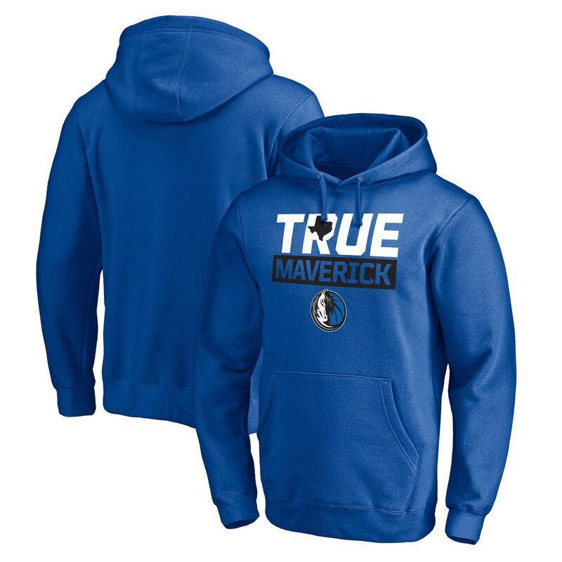 アンブランデッド メンズ トップス Tシャツ パーカー Unbranded Mens Fanatics Branded Blue Dallas Mavericks Post Up Hometown Collection Fitted Pullover Hood