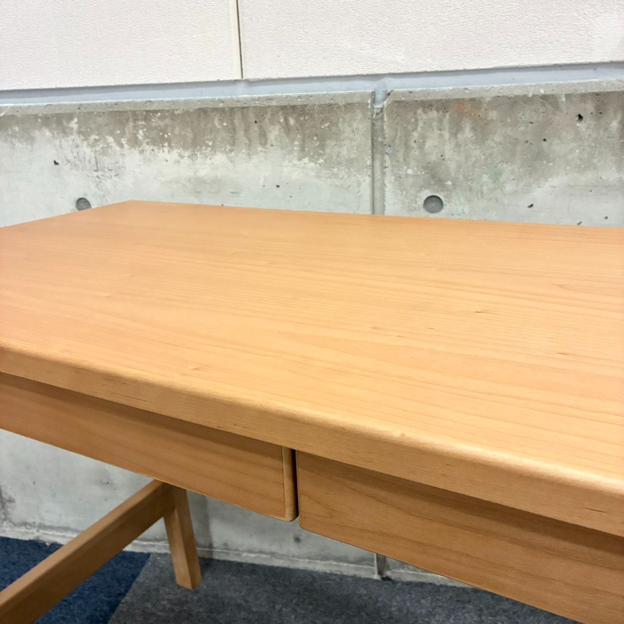 展示品 ヒカリサンデスク 学習机 シンプル ナチュラルウッド - メルカリ