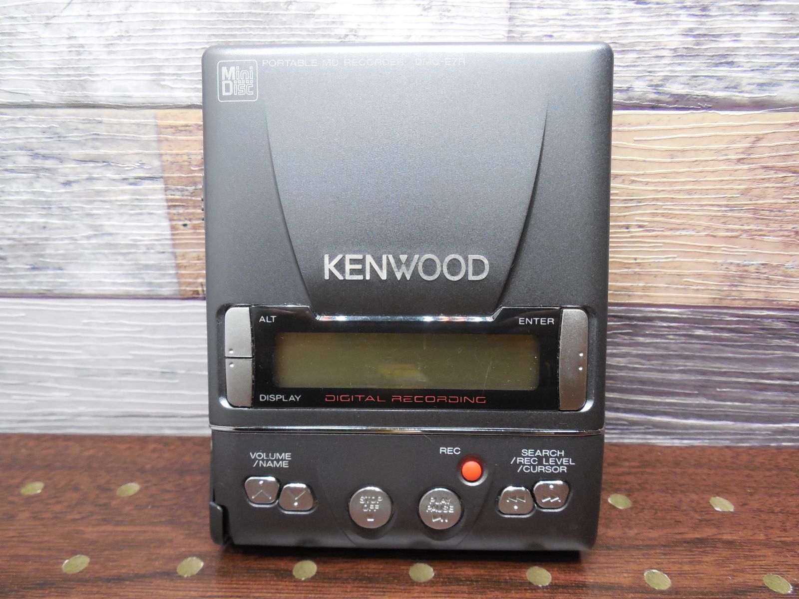 R2378】KENWOOD DMC-E7R ポータブルMDレコーダー ジャンク - メルカリ