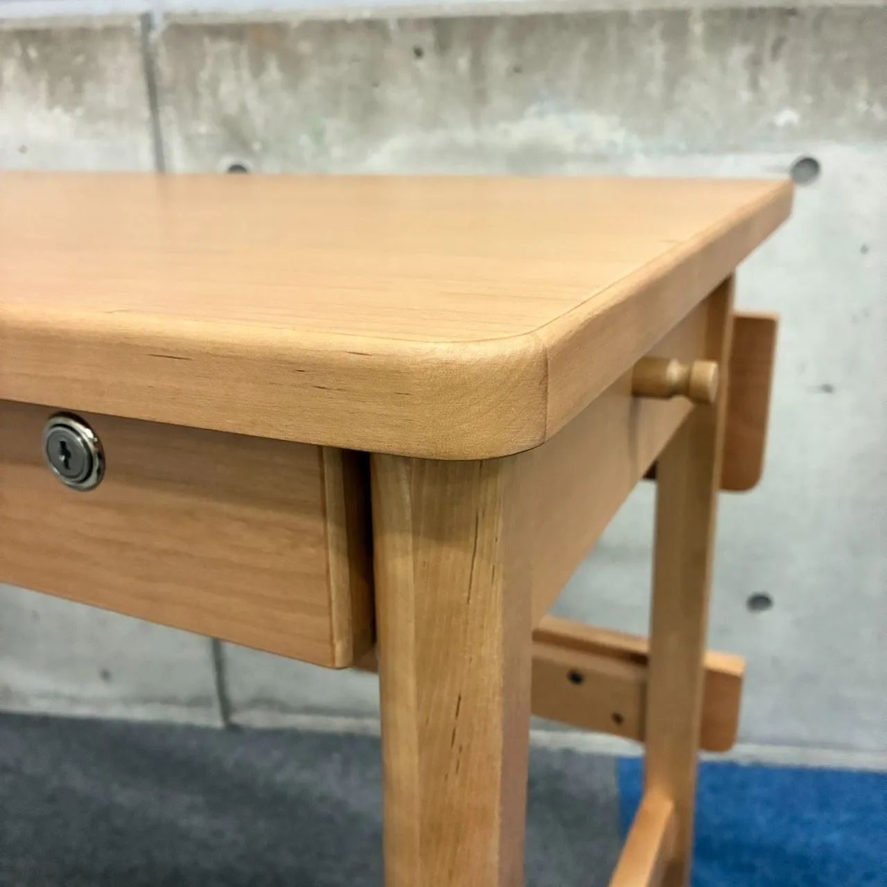 展示品 ヒカリサンデスク 学習机 シンプル ナチュラルウッド - メルカリ