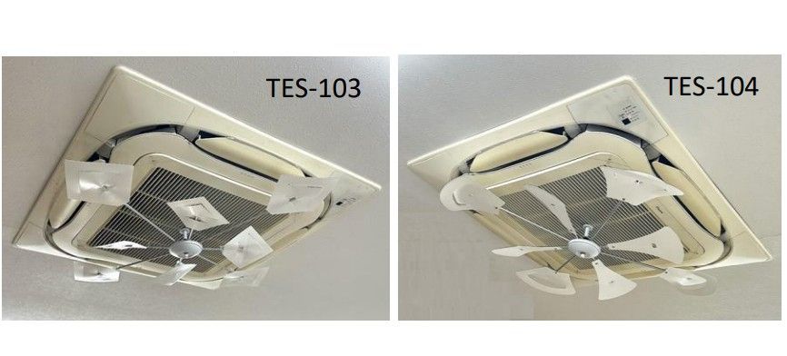 日本製 エコエコファン 天カセ式 製品サイズ約約Φ1060㎜ 取付可能空調 天井カセット型エアコン(正方形タイプ、950mm角) トーカイデザイン