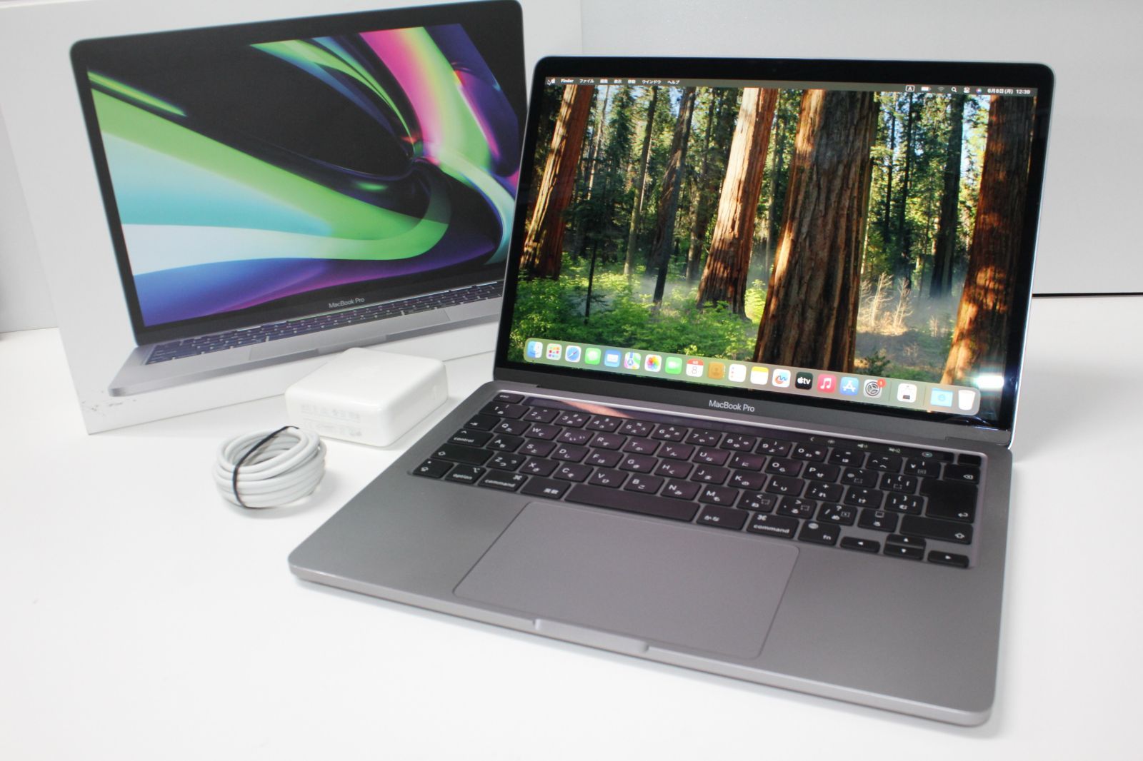MacBook Pro（13インチ,M1,2020）512GB/8GB〈MYD92J/A〉⑤