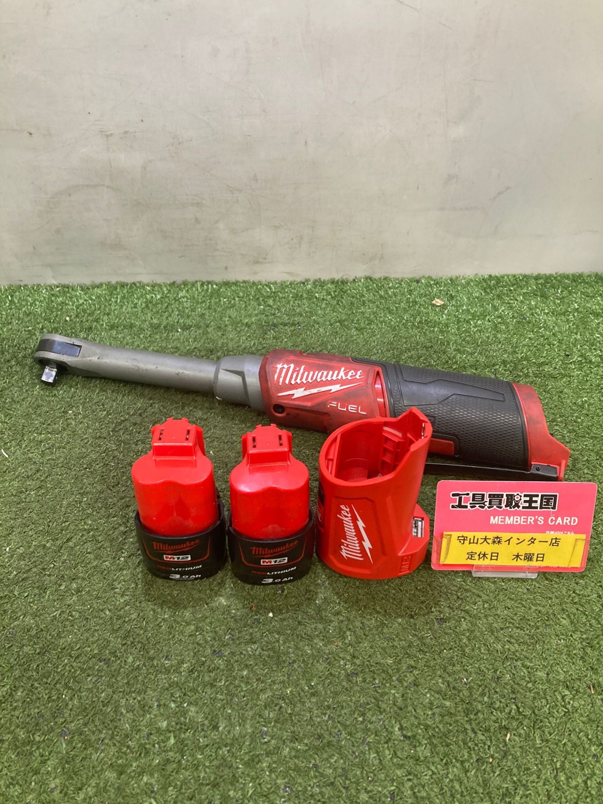 【中古品】【0921】Milwaukee(ミルウォーキー）2457-20 M12 3/8 Ratchet tool Only [並行輸入品]　ITW2DCZB2NUC
