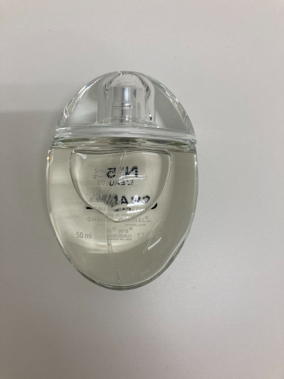 Y172[06]Y5471(香水) CHANEL/シャネル　No5　L’EAU/ローオードゥトワレットD　50ml 目立った傷や汚れなし 6/8出品