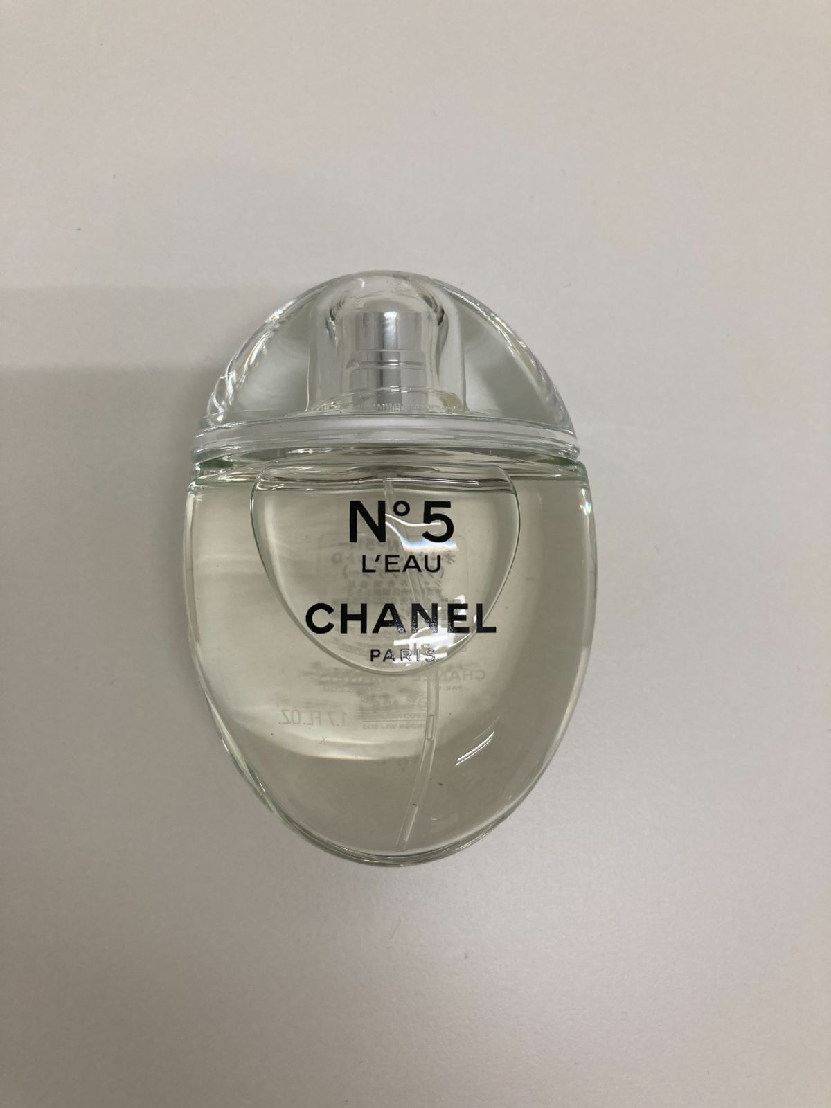 Y172[06]Y5471(香水) CHANEL/シャネル　No5　L’EAU/ローオードゥトワレットD　50ml 目立った傷や汚れなし 6/8出品